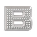 Handson Emblem Bling Chrome Letter B HA2480835
